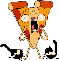 straszna pizza