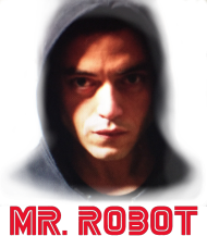 Mr Robot Elliot Bluza (Czarna/Szara/Biała)