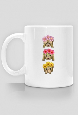 Kubek Emoji Małpka - SklepFantazjii