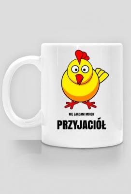 KURCZAK PRZYJACIEL - kubek - Happy Vege