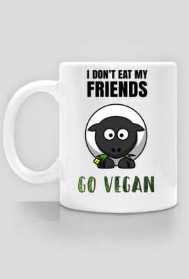 SHEEP Friend - mug - Happy Veggie
