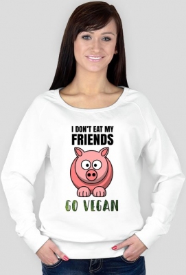 PIG Friend - women blouse - Happy Veggie