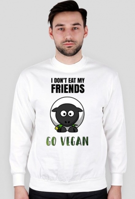 SHEEP Friend - men blouse - Happy Veggie