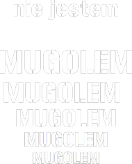 Nie jestem mugolem - koszulka damska - black/blue
