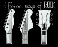 DIFFERENT WAYS OF ROCK black