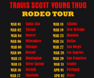 Travis Scott Rodeo tee