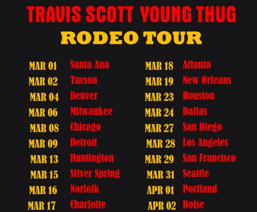 Travis Scott Rodeo tee