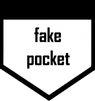 Fake pocket