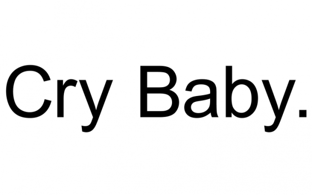 CRY BABY.