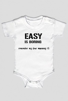 EASY is boring - baby body - Extremama Szop