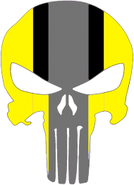 BlackYeti - Yellow Bio-Skull