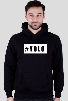 bluza yolo czarna - E&M shop