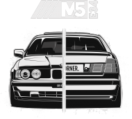 Bluza męska - BMW M5 E34 ver.3 - CarCorner
