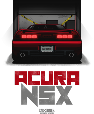 Koszulka damska - Honda / Acura NSX - CarCorner