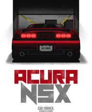 Koszulka męska - Honda / Acura NSX - CarCorner