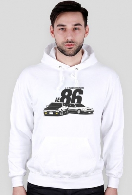 Bluza męska - Toyota AE86 Levin i Trueno  - CarCorner - Car Corner - Motoryzacyjne Koszulki