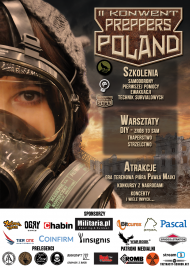 Plakat II Konwent Preppers Poland