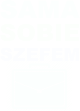 Koszulka "sama sobie szefem"