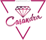 Koszulka czarna CASANDRA 1 (logo przód i tył)
