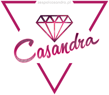 Koszulka czarna CASANDRA 1 (logo przód i tył)