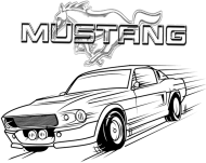 Mustang Retro-Damska