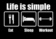 T-Shirt Life is simple