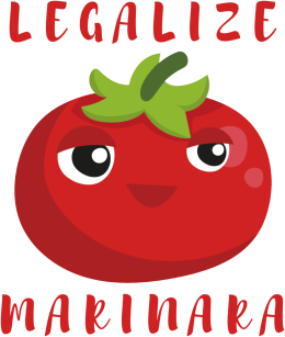 Koszulka Legalize Marinara - Pomidor