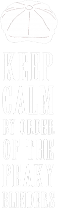 Koszulka - Bezrękawnik Keep Calm By Order Of The Peaky Blinders