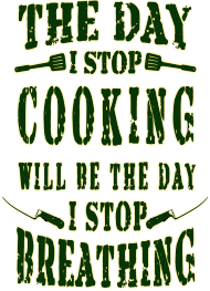 THE DAY I STOP COOKING
