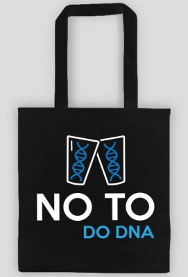 BStyle - No To Do DNA (eko torba) - Koszulki związane z naukom, bluzy, kubki, gadżety z nadrukiem - miłości nie ma jest chemia - matematyka - DNA - BStyle.pl