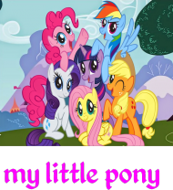 T-ishert my little pony
