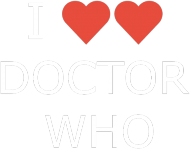 "I Love Doctor Who" koszulka damska