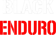 Black Enduro T-Shirt Patriotyczny