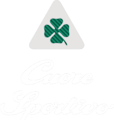 Cuore Sportivo, biały napis