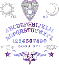 Koszulka ouija occult glitter pastel goth