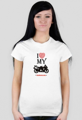 I LOVE MY BIKE (damska) - koszulki_MMvlog