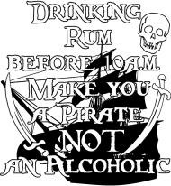 Drinking rum