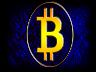 Bitcoin Full Logo Kryptowaluty Poduszka
