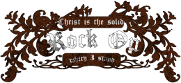 Christ is the solid rock