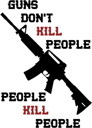 Guns - koszulka męska (men's t-shirt)