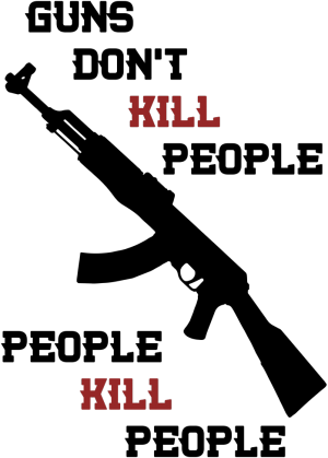 Guns - koszulka męska (men's t-shirt)
