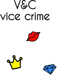 T-shirt Vice&Crime white