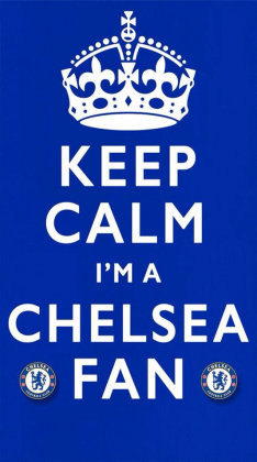 KEEP CALM I'M A CHELSEA FAN