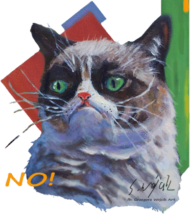 GRAMPY CAT - NO!