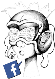 Facebook damska bluza