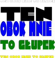 TEN OBOK MNIE