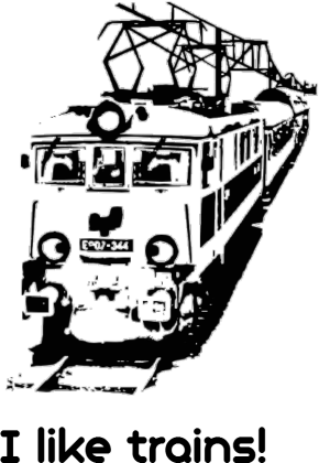 Torba "Lubię pociągi"