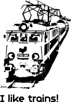 Torba "Lubię pociągi"