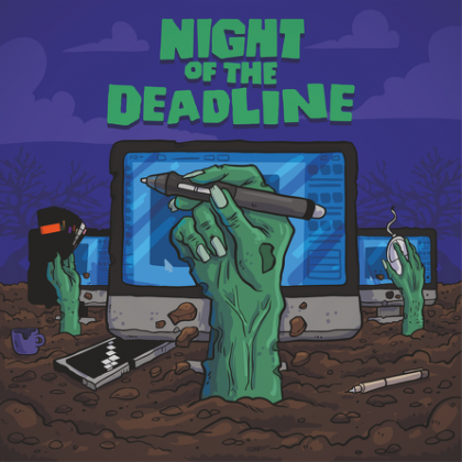 Night of the deadline - kubek