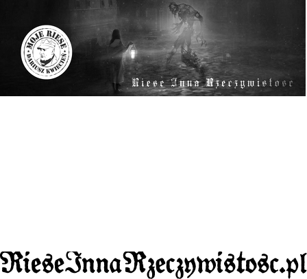 kubek z logo "Riese Inna Rzeczywistosc"